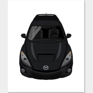 Mazdaspeed 3 2nd gen 2010-2013 - Black Posters and Art